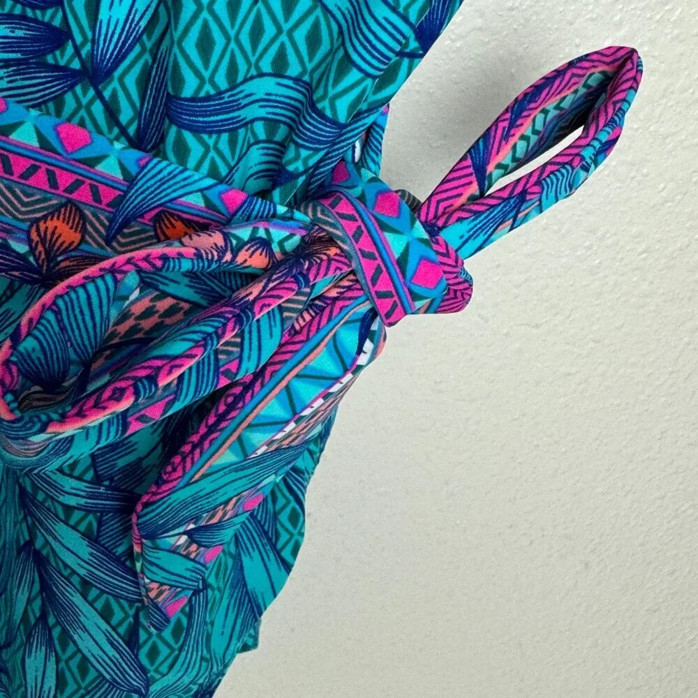 NWT Skinny Dippers Mojito Kiss Kiss Soft Cup One Piece Swimsuit Size L - Picture 6 of 16